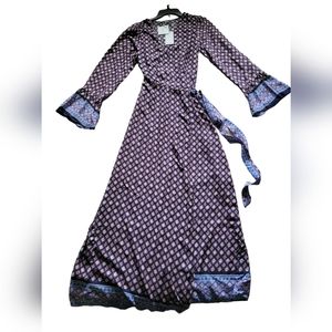 Elegant Purple Maxi Dress